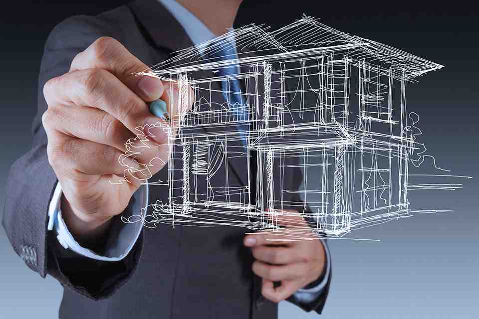 © everythingpossible - Fotolia.com Skizze Haus