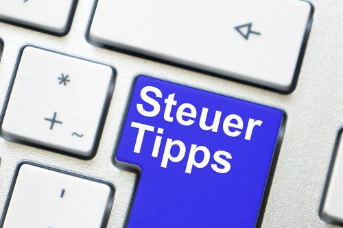 Tastaturtaste namens Steuertipps